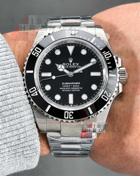 is a no date rolex worth more|2023 submariner 41mm no date.